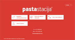 Desktop Screenshot of pastastacija.lv